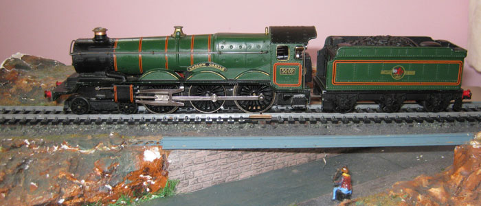 Hornby Dublo GWR Castle Class 4-6-0 EDLT 3221 Ludlow Castle BR Green R/N 5002