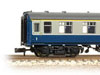 Graham Farish by Bachmann 374-819 MK1 FO First Open Coach BR Blue Grey