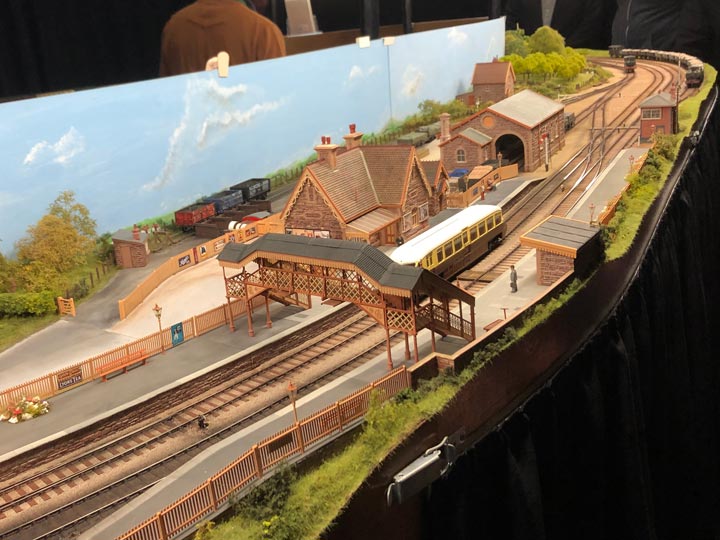 Model Railway Layout from the Southampton Model Railway Exhibition 2020