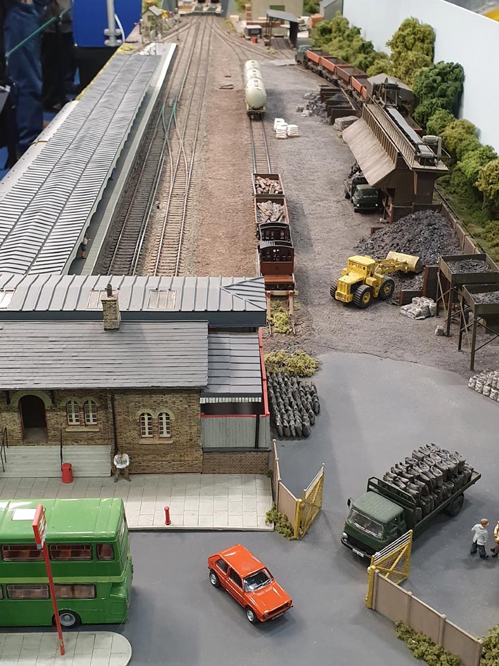 Model Railway Layout from the Southampton Model Railway Exhibition 2020