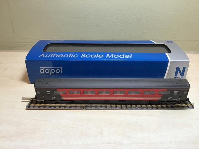 Dapol 2P-005-431 N Gauge MK3 Coach Virgin 2nd Class Buffers at Premier Model Railways