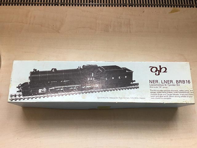 DJH Model Kit NER LNER BRB16 Locomotive and Tender Kit at Premier Model Railways