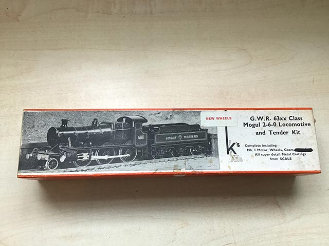 Keyser Brass and White Metal Kits GWR 63xx Class Mogul Locomotive and Tender Kit at Premier Model Railways