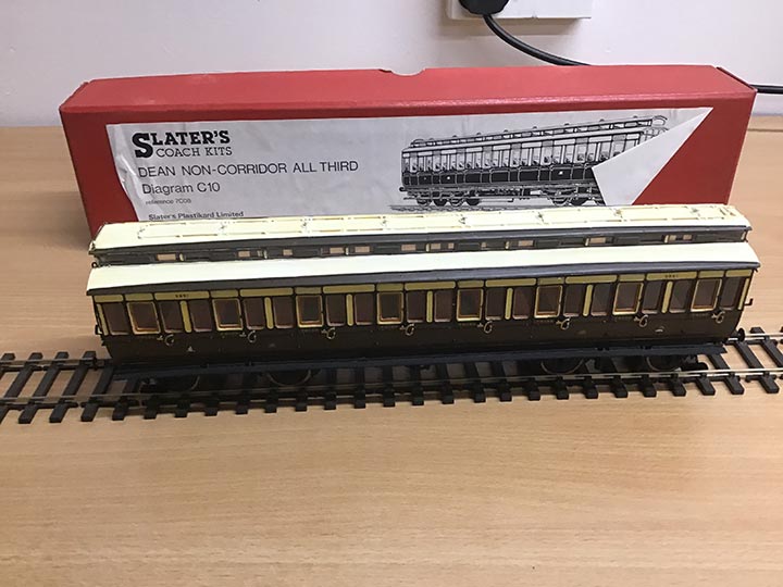 Slaters Coach Kits GWR Dean Non-Corridor All-Third Coach Diagram C10 7C08 - Premier Model Railways