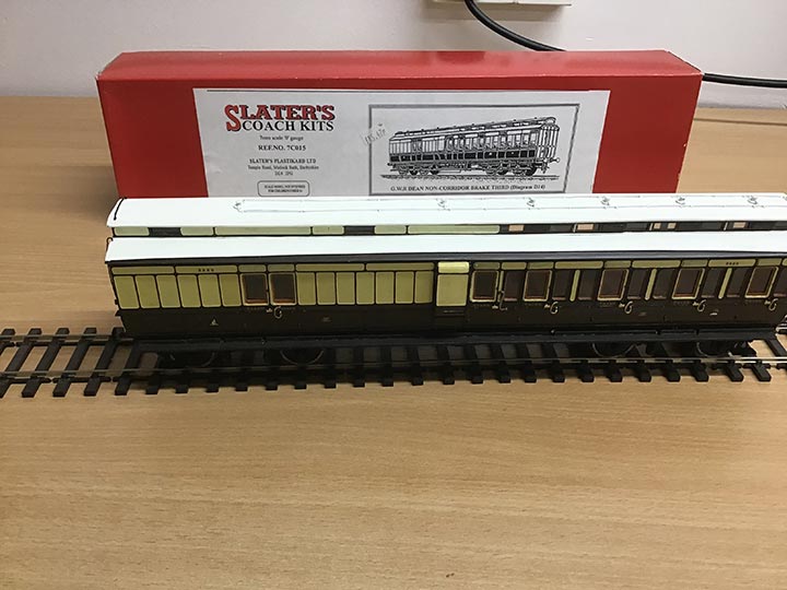 Slaters Coach Kits GWR Dean Non-Corridor Brake Third Coach Diagram D14 7C015 - Premier Model Railways
