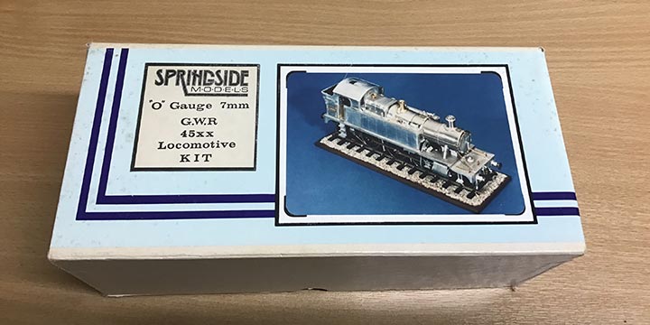 Springside Models Brass White Metal Kits GWR 45xx Locomotive Kit - Premier Model Railways