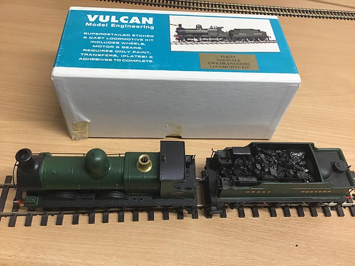 Vulcan Model Engineering VLK/7/5 7mm Scale GWR Dean Goods Locomotive - Pre-Built Model Kit - Premier Model Railways