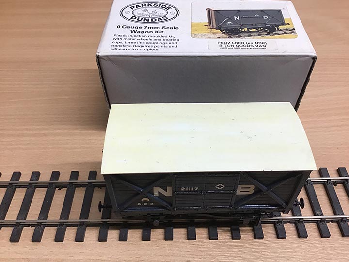 Parkside Dundas PS02 LNER (Ex NBR) 8 Ton Goods Van - Premier Model Railways